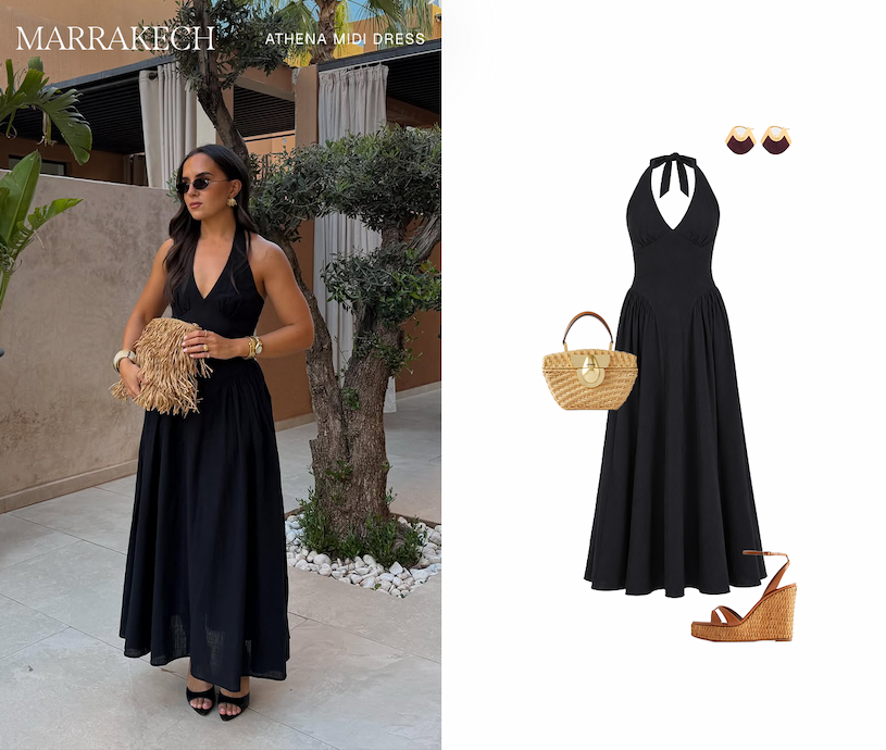 ATHENA MIDI DRESS