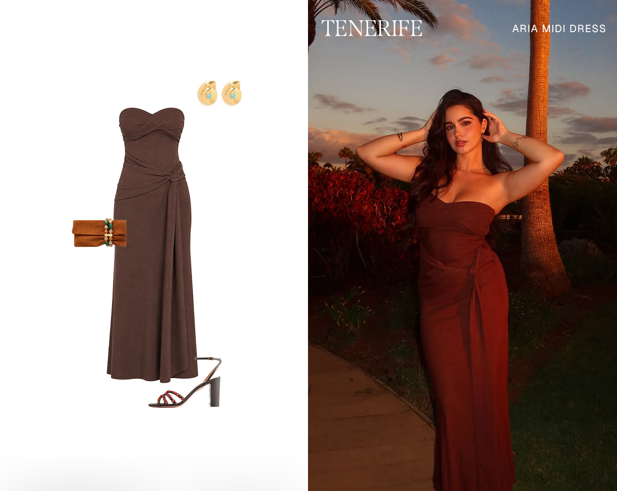 ARIA MIDI DRESS