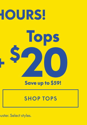 Tops $20