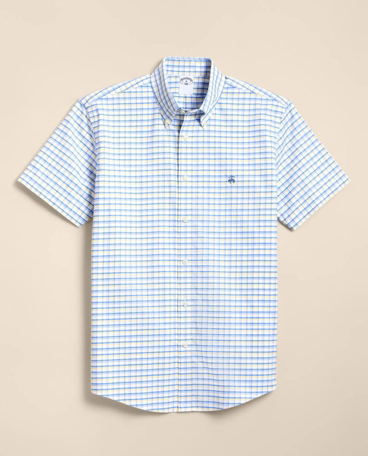 Image of Non-Iron Oxford Polo Button-Down,
