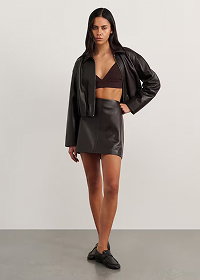 JAG Leather Mini Skirt
