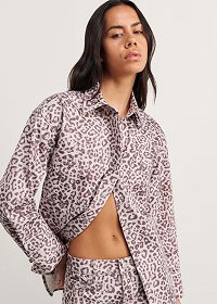 JAG Leopard Denim Shirt