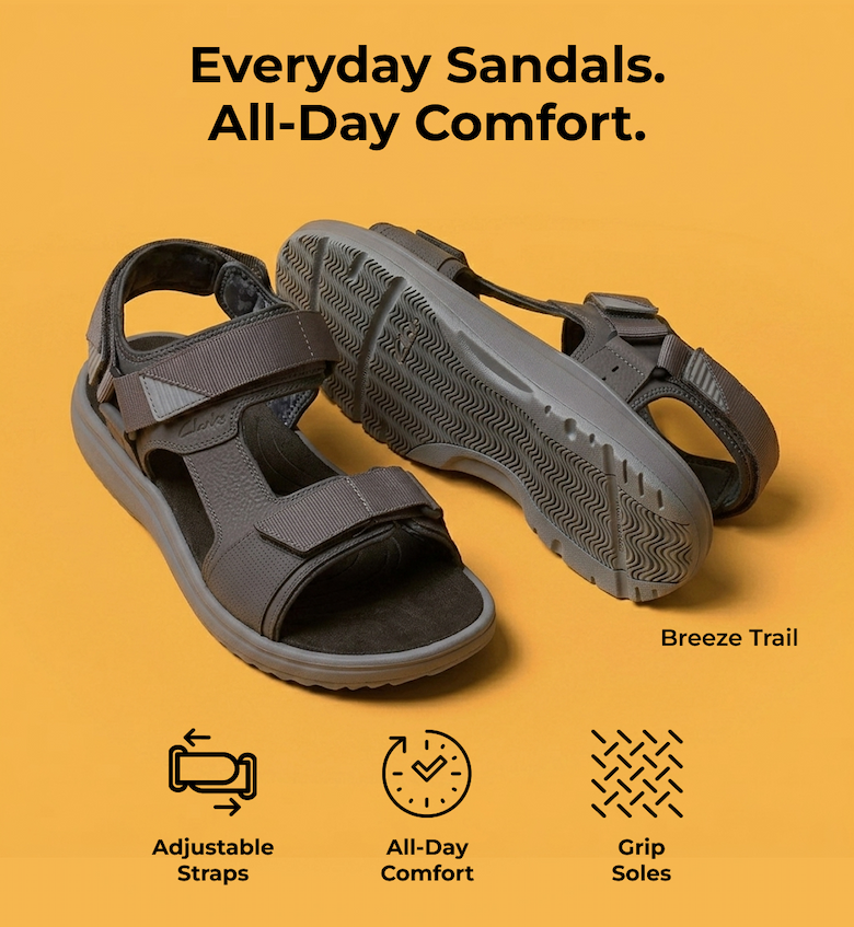 Everyday Sandals. All Day Comfort. From $41.24 | Shop Now