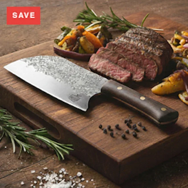 My Butchers Block Viking Cleaver, 18cm