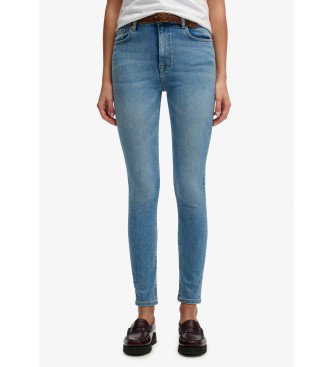 Jeans High Rise Skinny azul