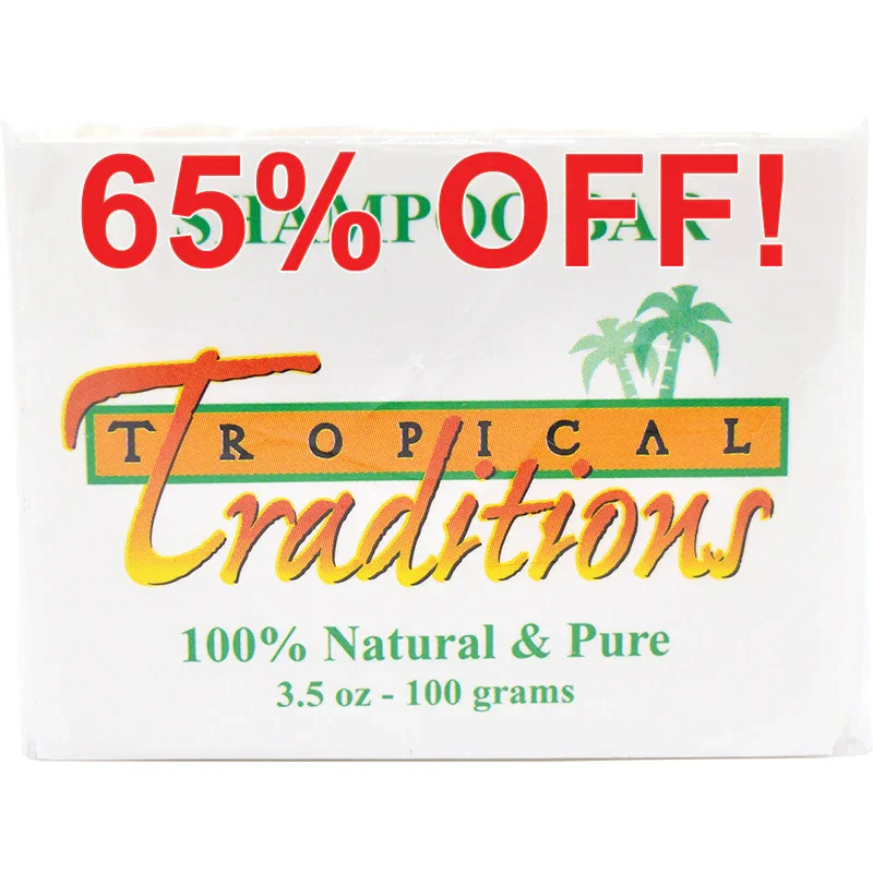 Image of Coconut Oil Shampoo Bar - 1 Bar - 3.5 oz.