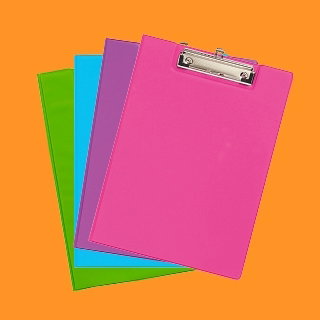 J.Burrows A4 Clipfolder PE