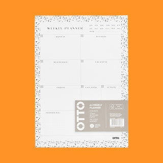 Otto A4 Weekly Desk Planner 60 Sheet