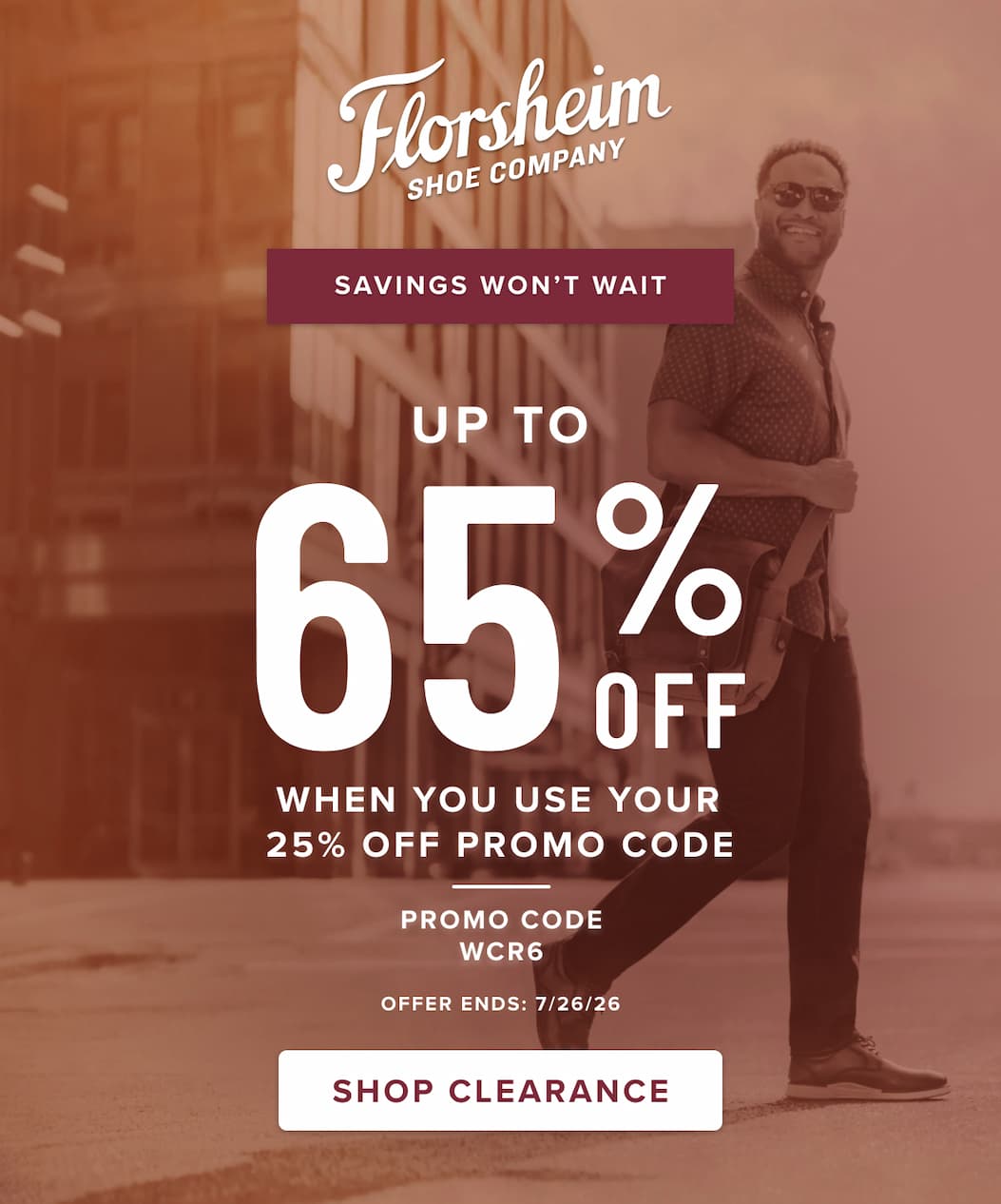 Up to 65% off when you use your 25% off promo code WCR6. Display images to learn more.