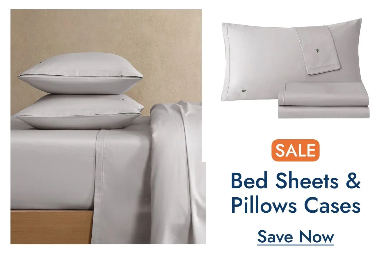 Save on Sheets and Pillowcases
