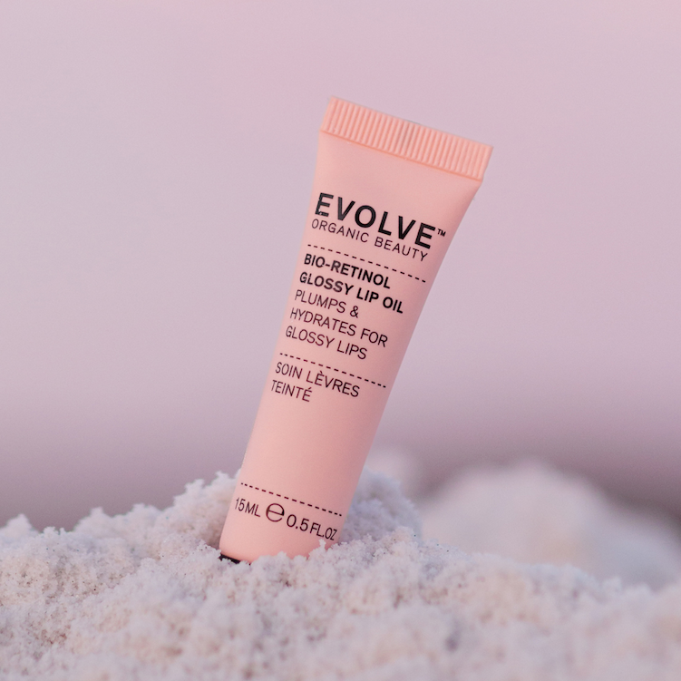 bio-retinol glossy lip oil