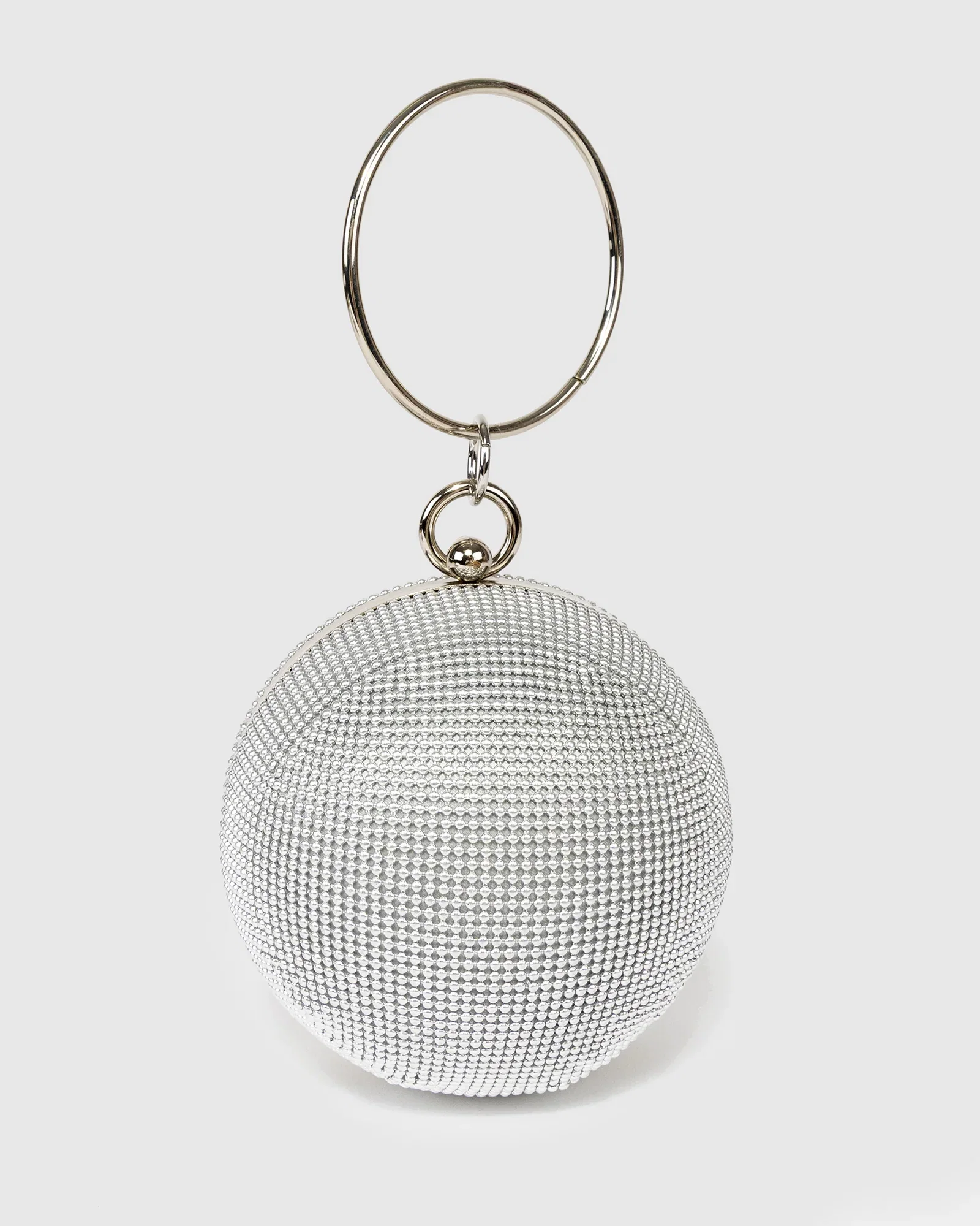 Image of Silver Miley Chain Clutch