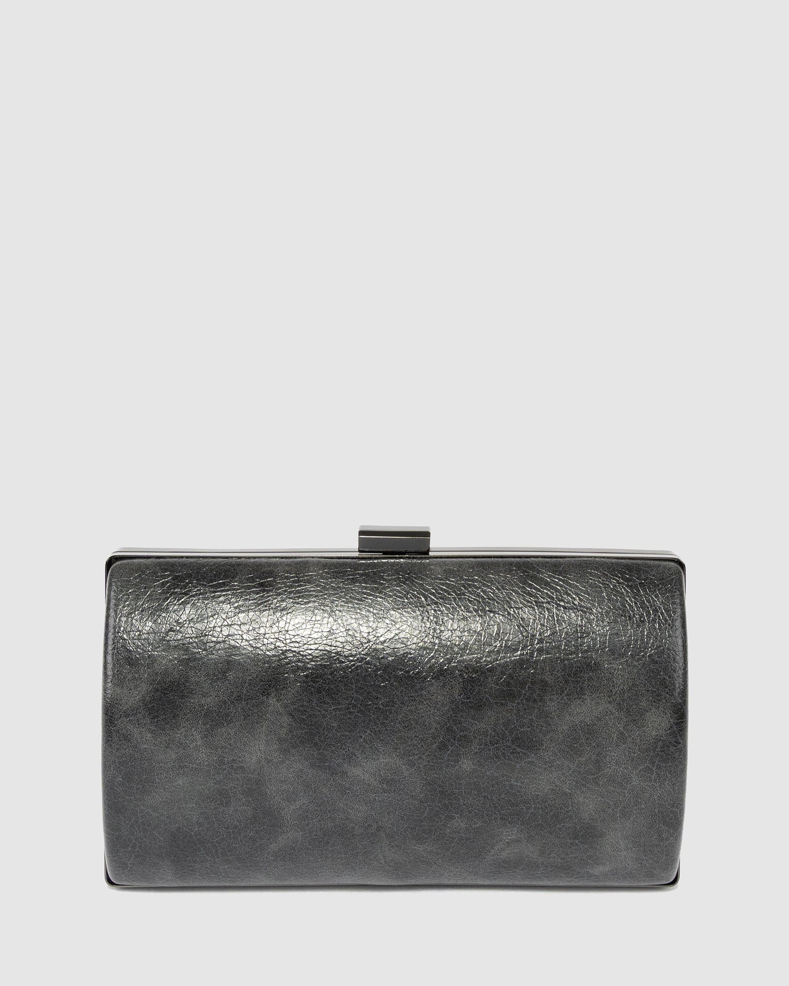 Image of Grey Lilly Hardcase Clutch