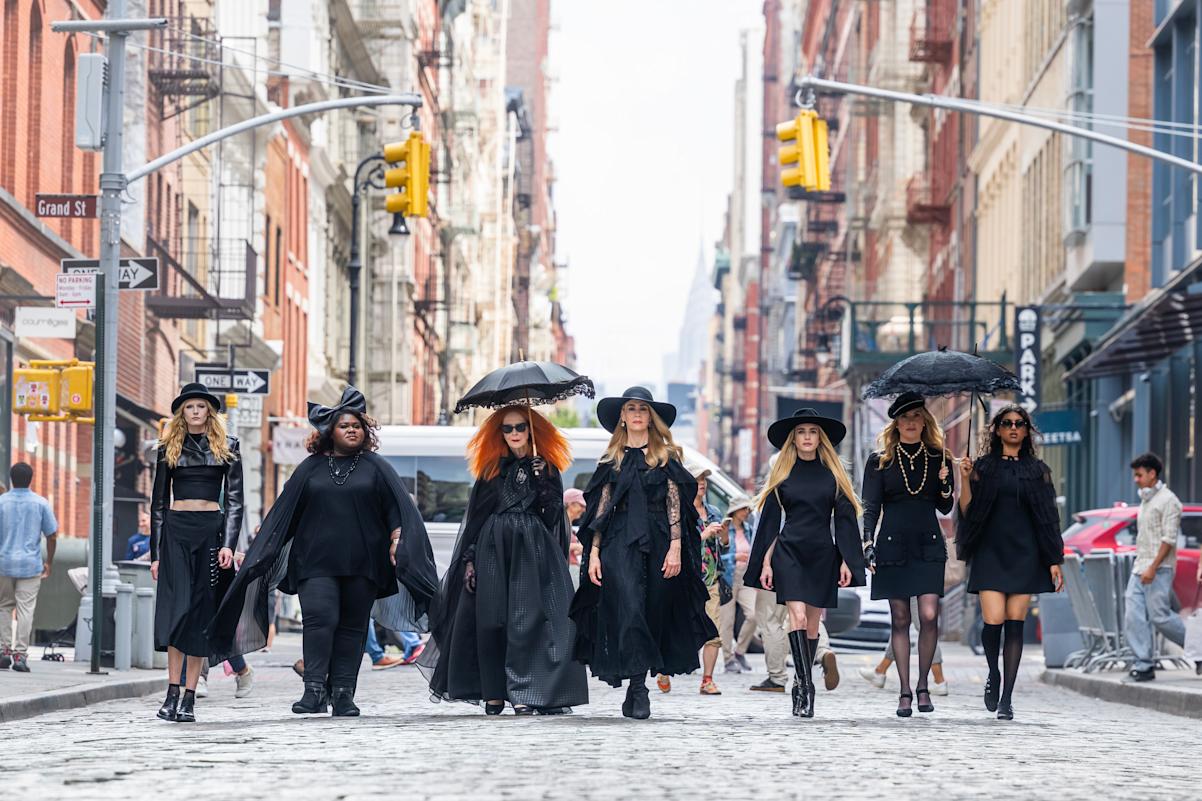 American Horror Story cast members in NYC 