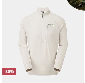 Mens Rab Nexus Pull-On Fleece