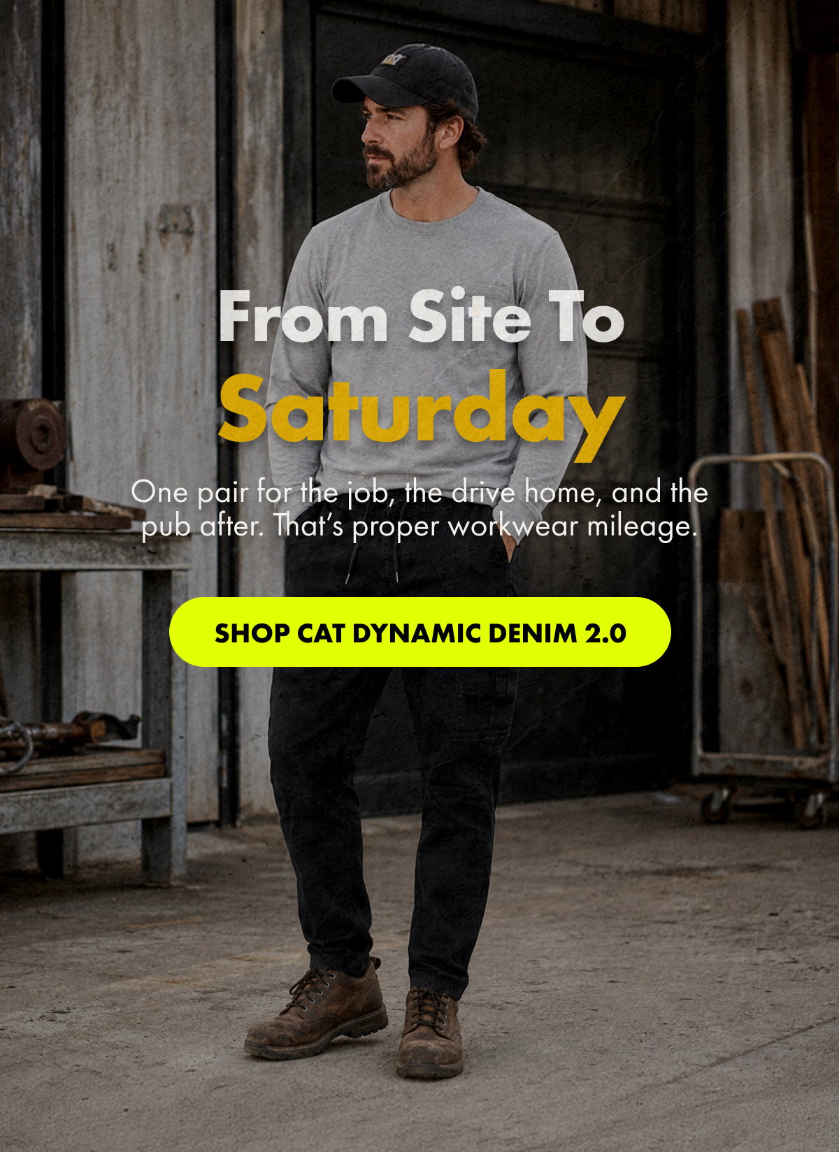 From Site To Saturday | SHOP CAT DYNAMIC DENIM 2.0 