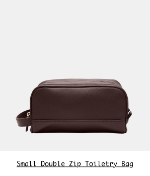 Shop the Small Double Zip Toiletry Bag >