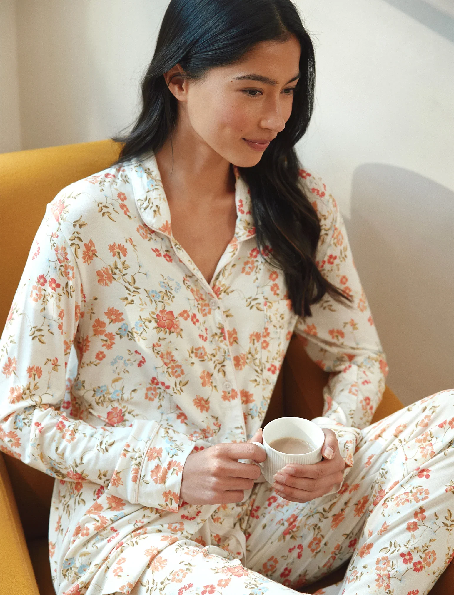Image of Kate Modal Soft Full Length PJ Set