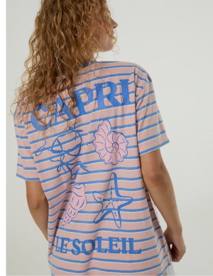 Capri Le Soleil Stripe T-Shirt | Skinnydip London