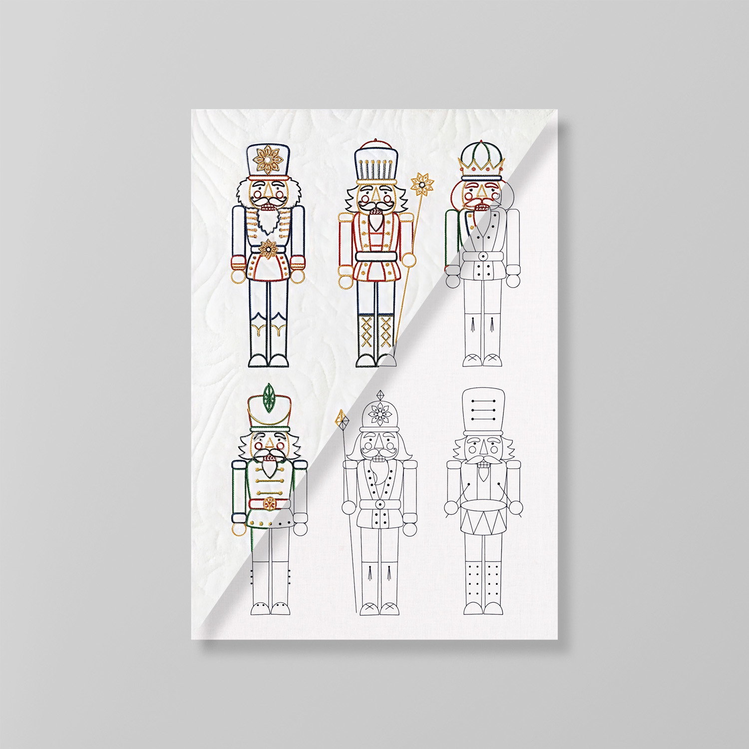Missouri Star Embroidery Panel - Nutcracker Suite