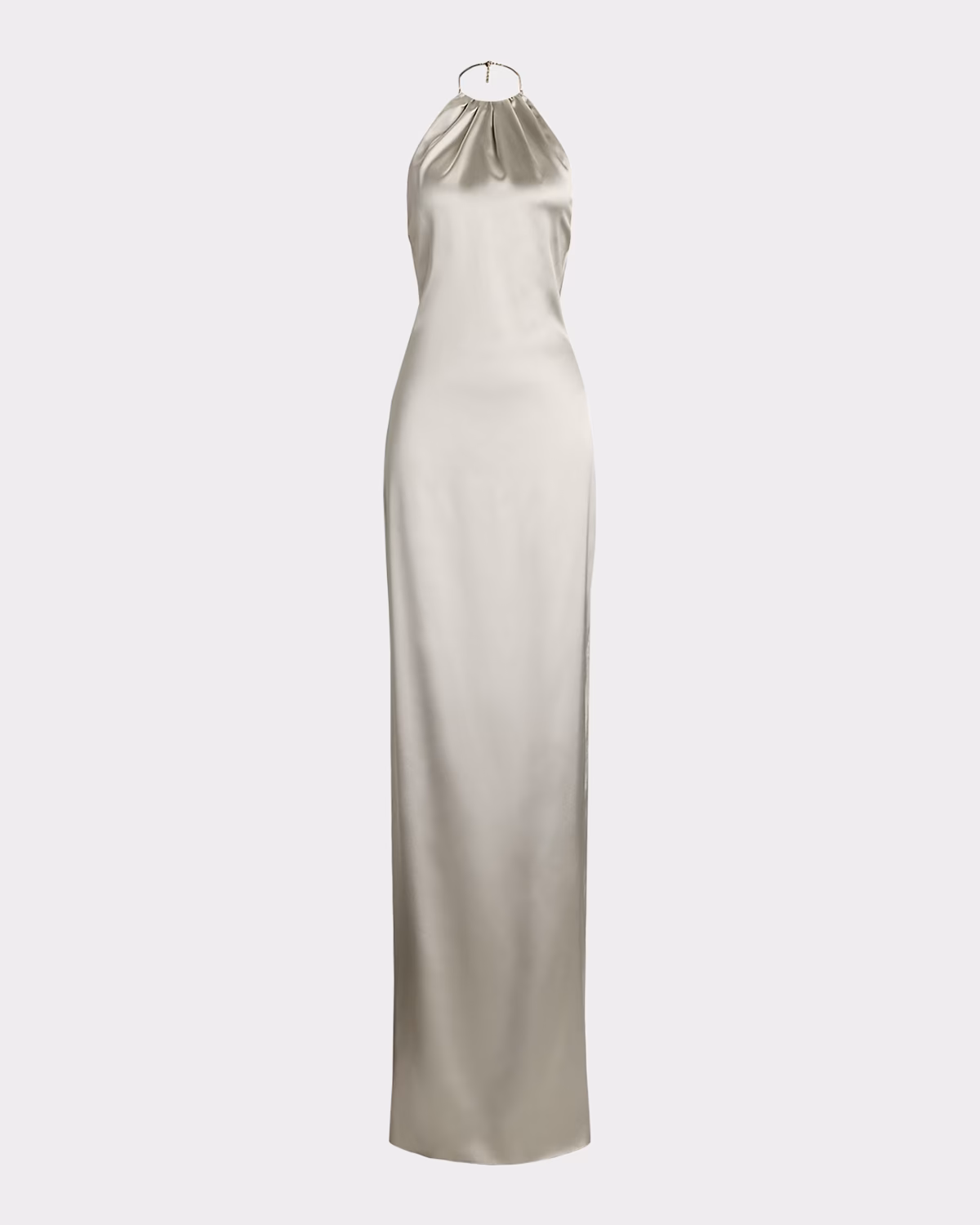 Corra Stretch Satin Evening Dress
