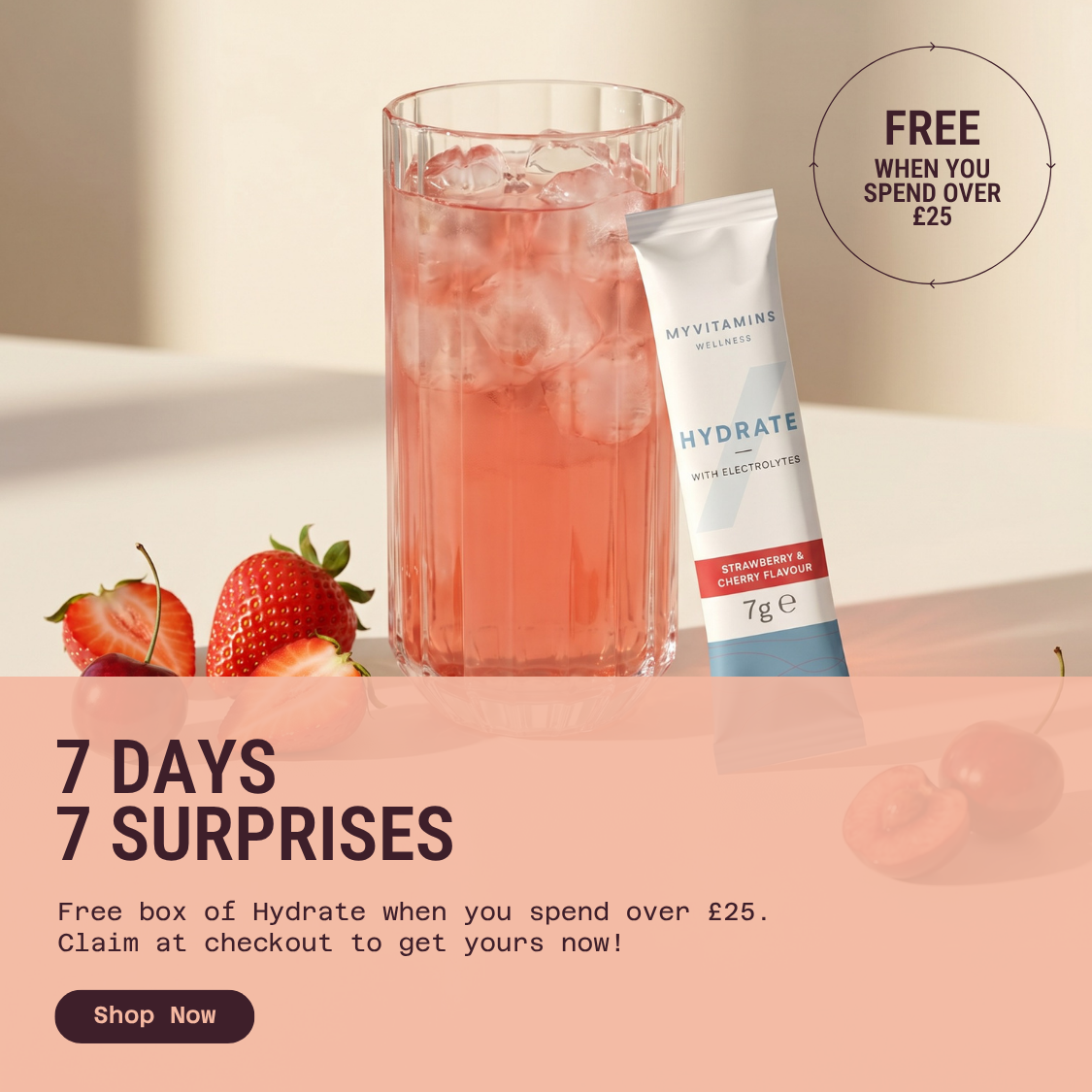 Hydrate GWP when you spend £25