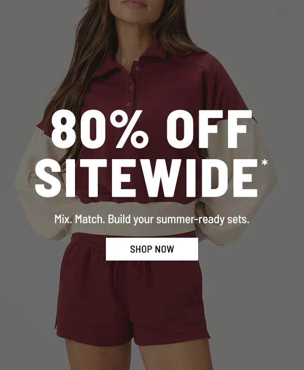 80 OFF Sitewide