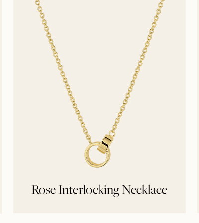 Rose Interlocking Necklace