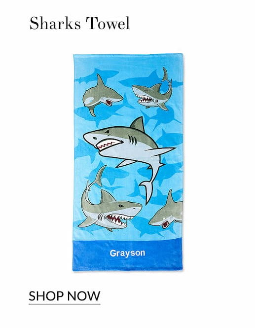 Sharks towel