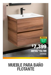 Mueble para baño flotante