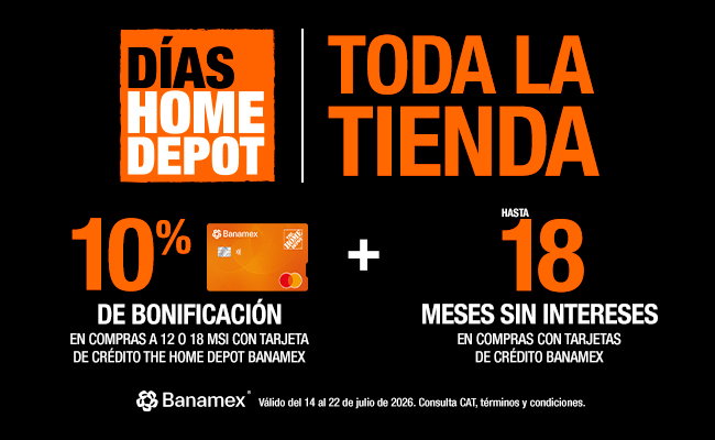 10% de bonificación y hasta 18 MSI 