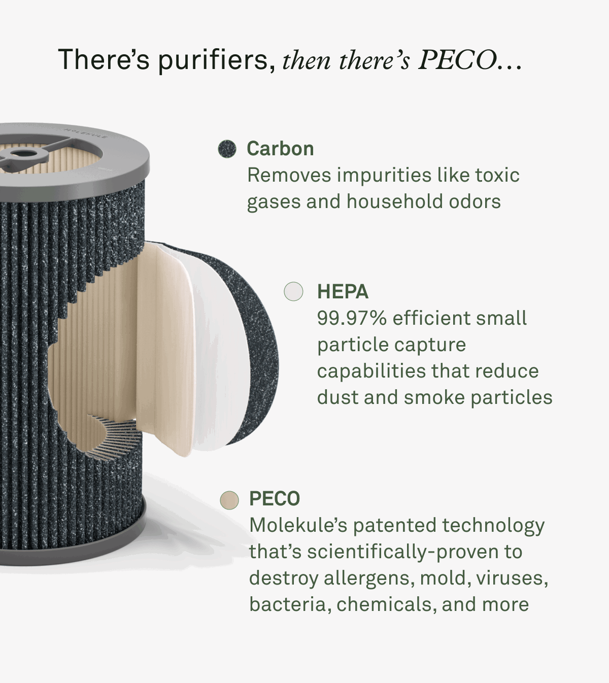 There's purifiers, then there's PECO