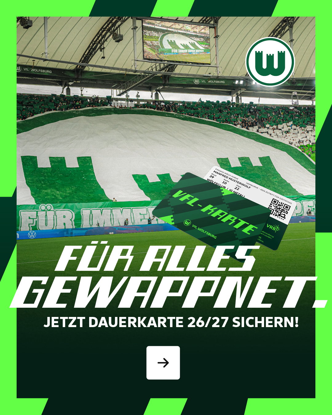 Jetzt Dauerkarte sichern.