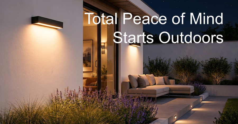 Total Peace of Mind Starts Outdoors