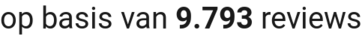 number of reviews