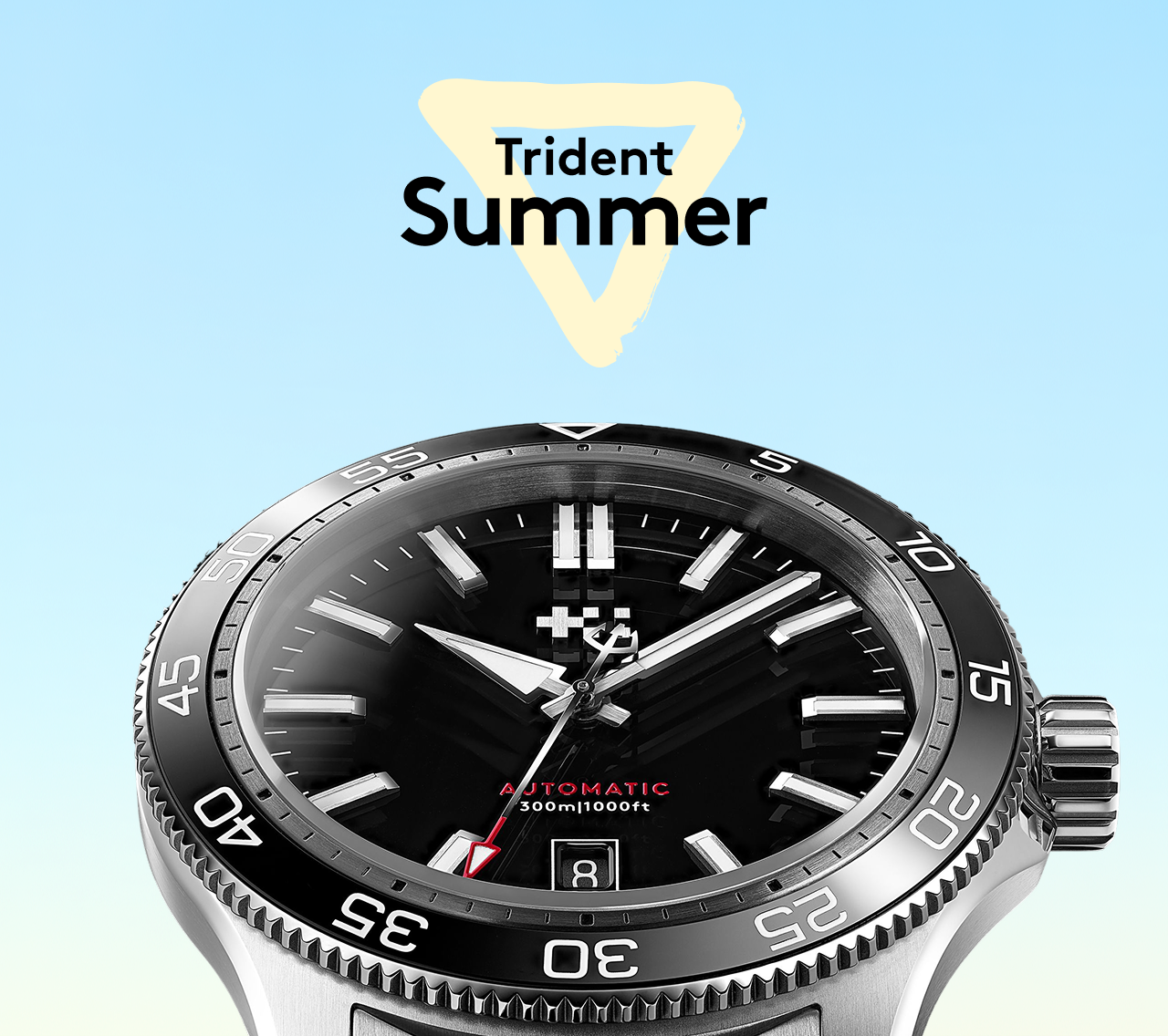 C60 Trident Pro 300 - Black Dial