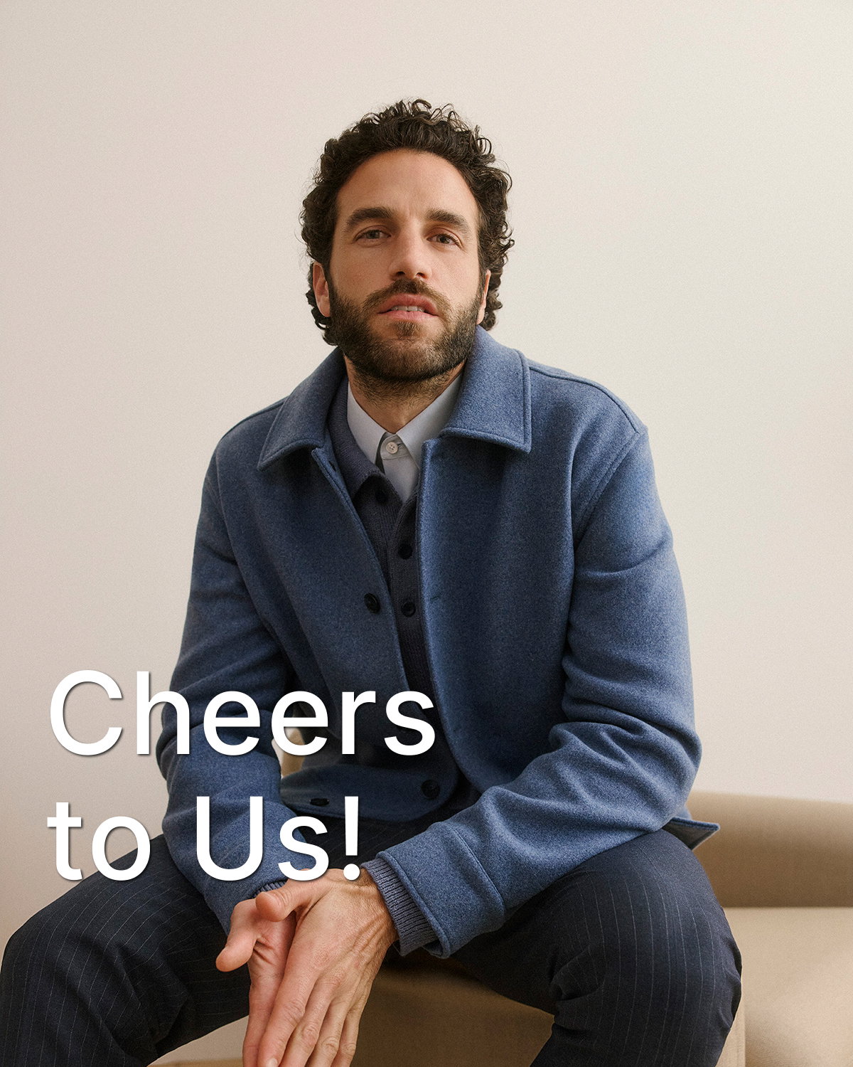Cheers to us!