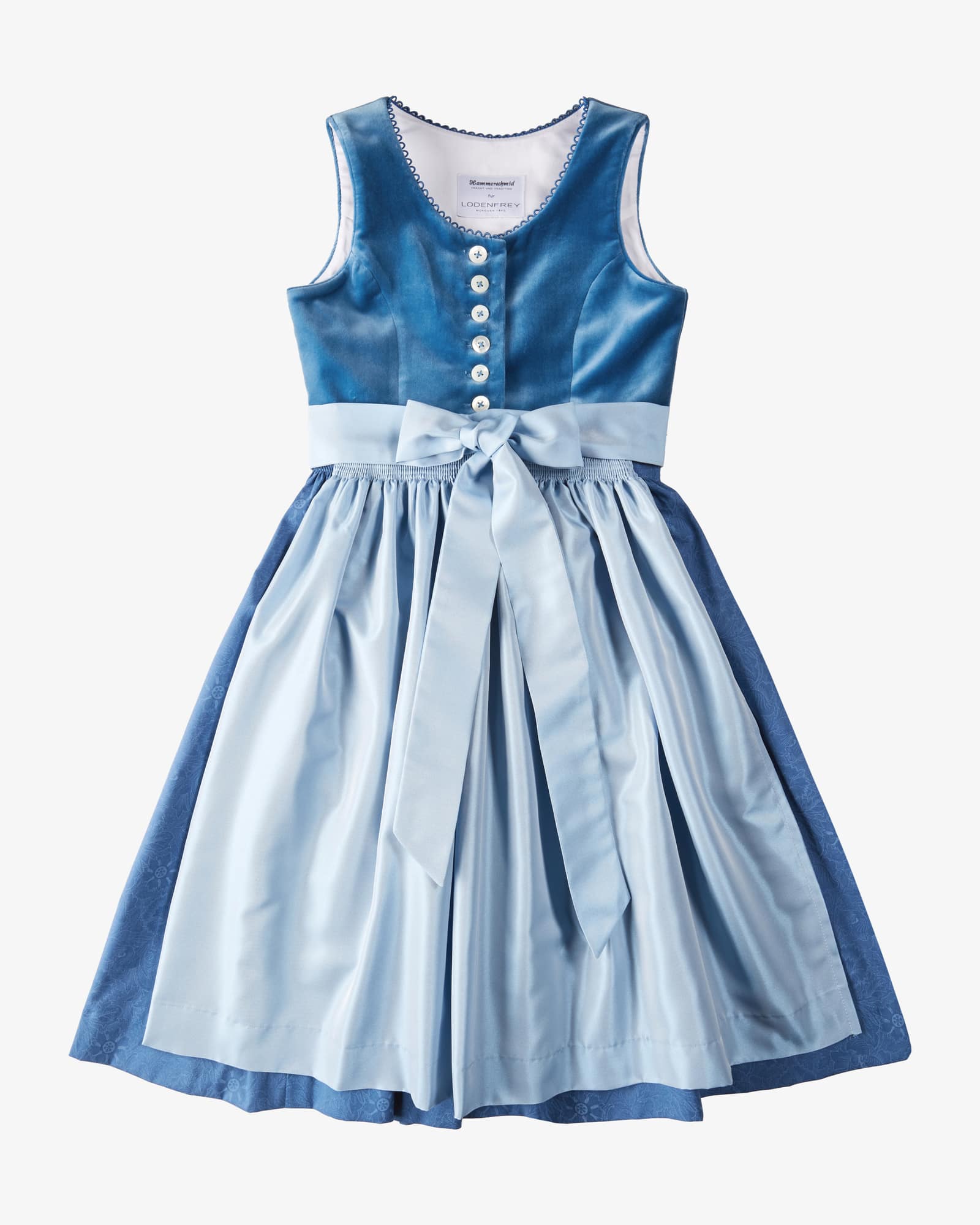 x LODENFREY Dirndl Bergsee mit Schürze