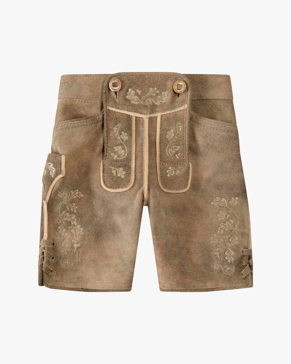 Wiesnlederhose aus Ziegenleder