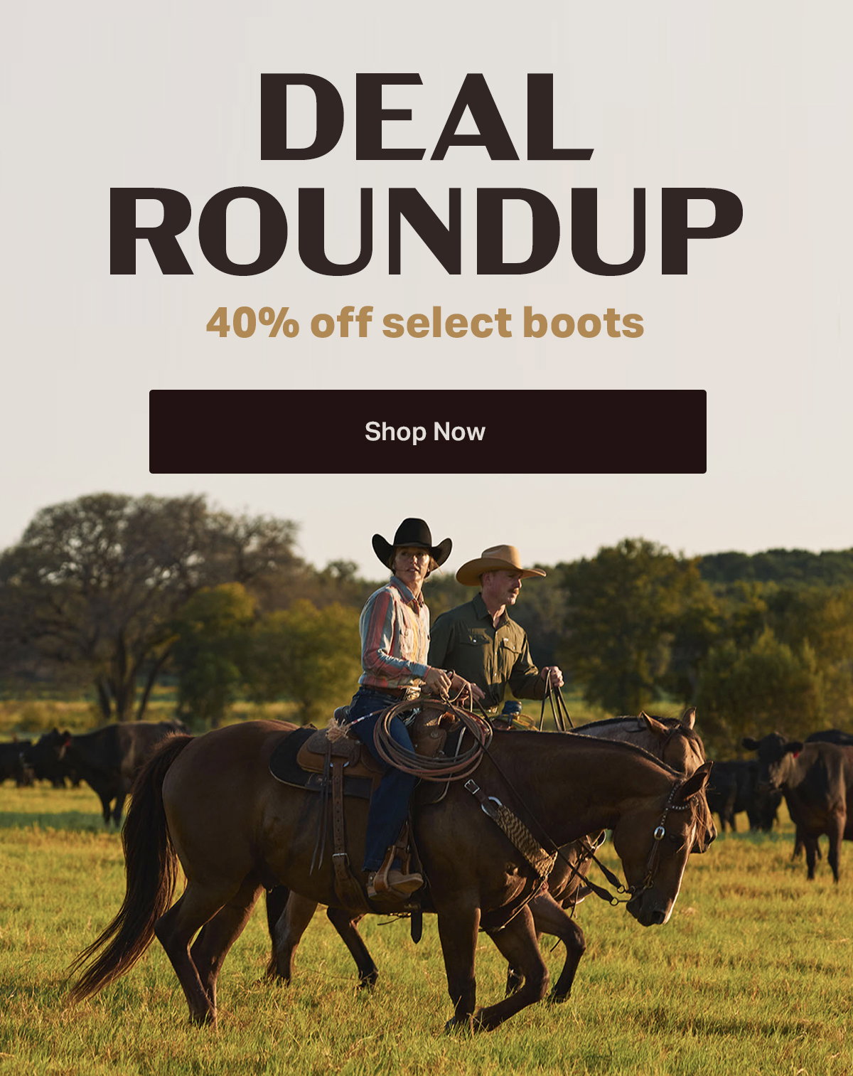 Deal Roundup | 40% off select boots