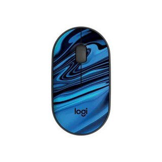Logitech M340 Limited Edition Wireless Ambidextrous Mouse with Silent Clicks - Blue Galaxy