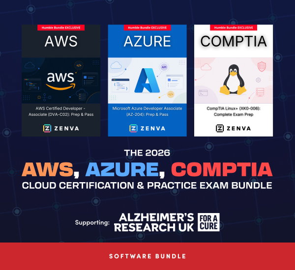 A new career is only a test or two away—our 2026 AWS, CompTIA, Cloud Certification & Practice Exam Bundle has everything you need to prepare and succeed! 