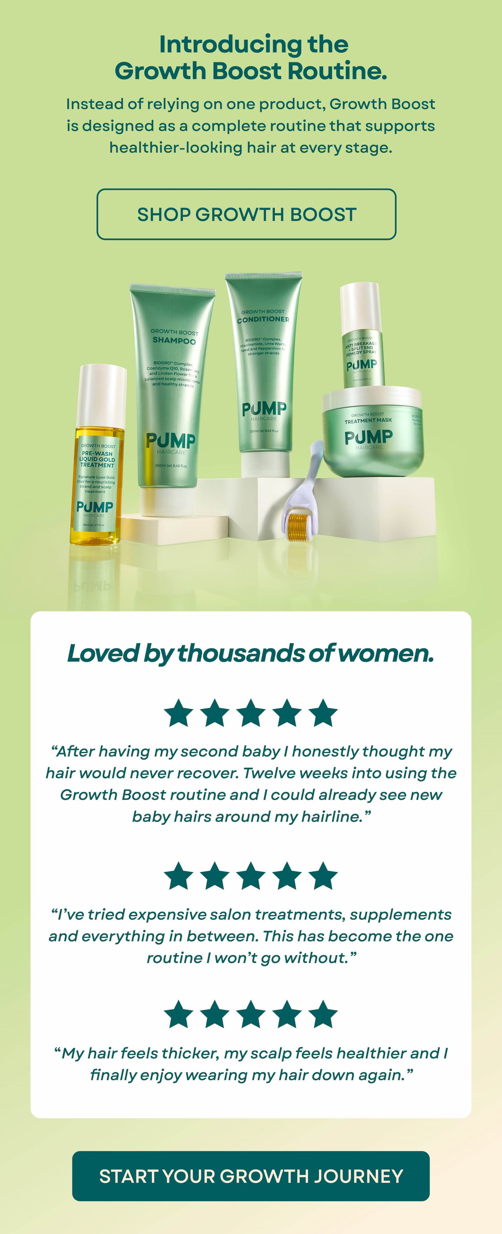 Introducing the Growth Boost Routine