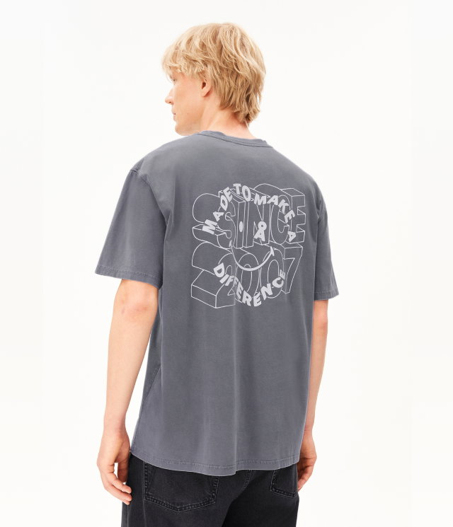 MAARKOS GMT DYE SMILE T-SHIRT