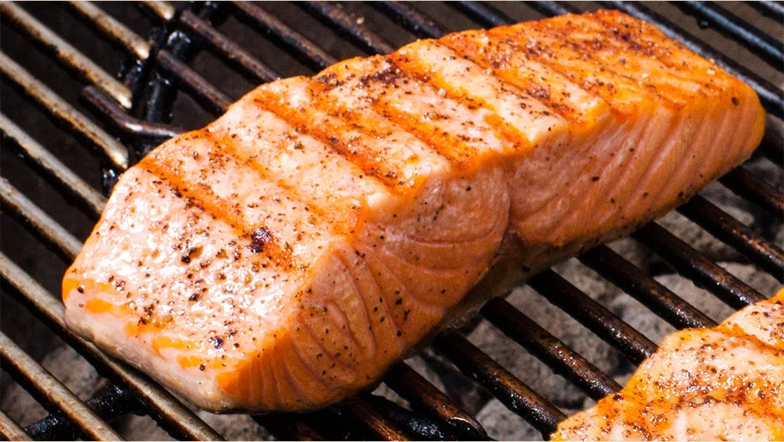 Fish on the grill