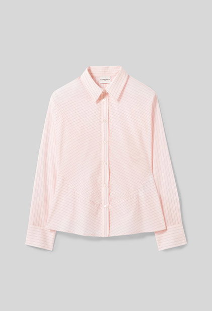 Chemise dos volanté