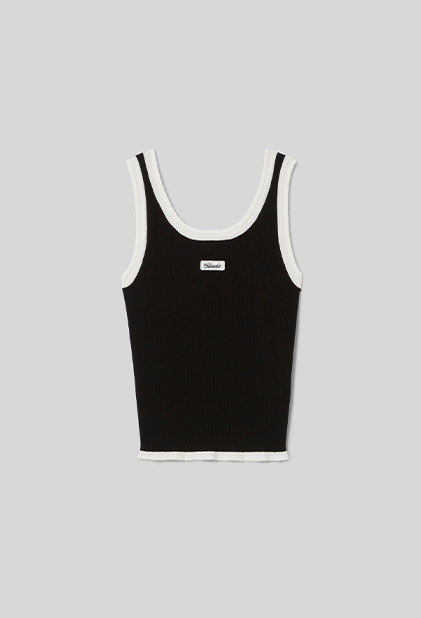 Top maille col rond