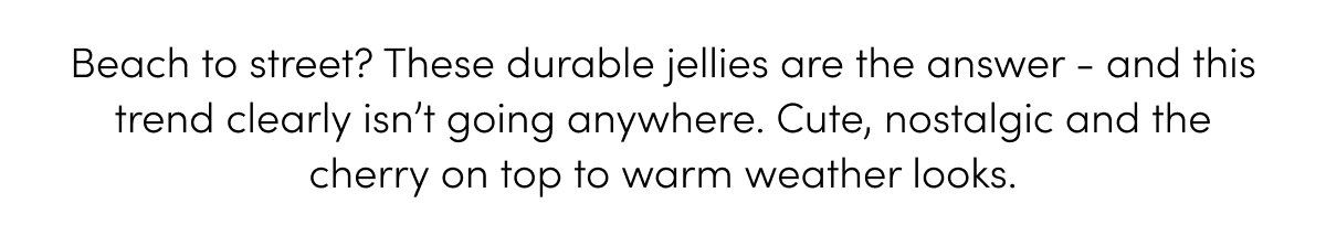 Shop New Jellies