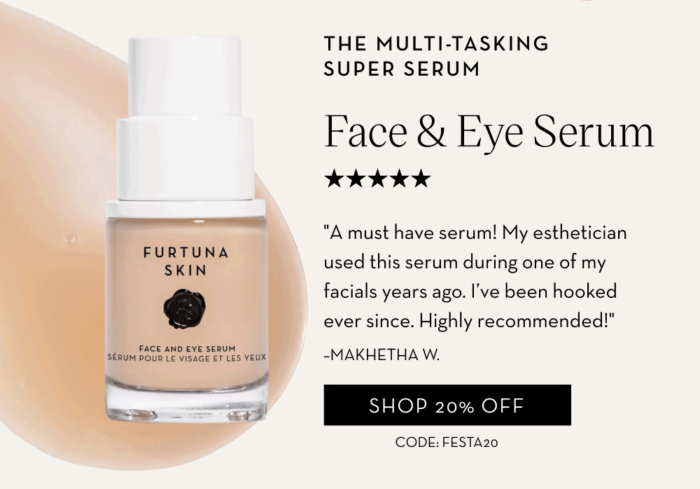 Shop 20% OFF Face & Eye Serum