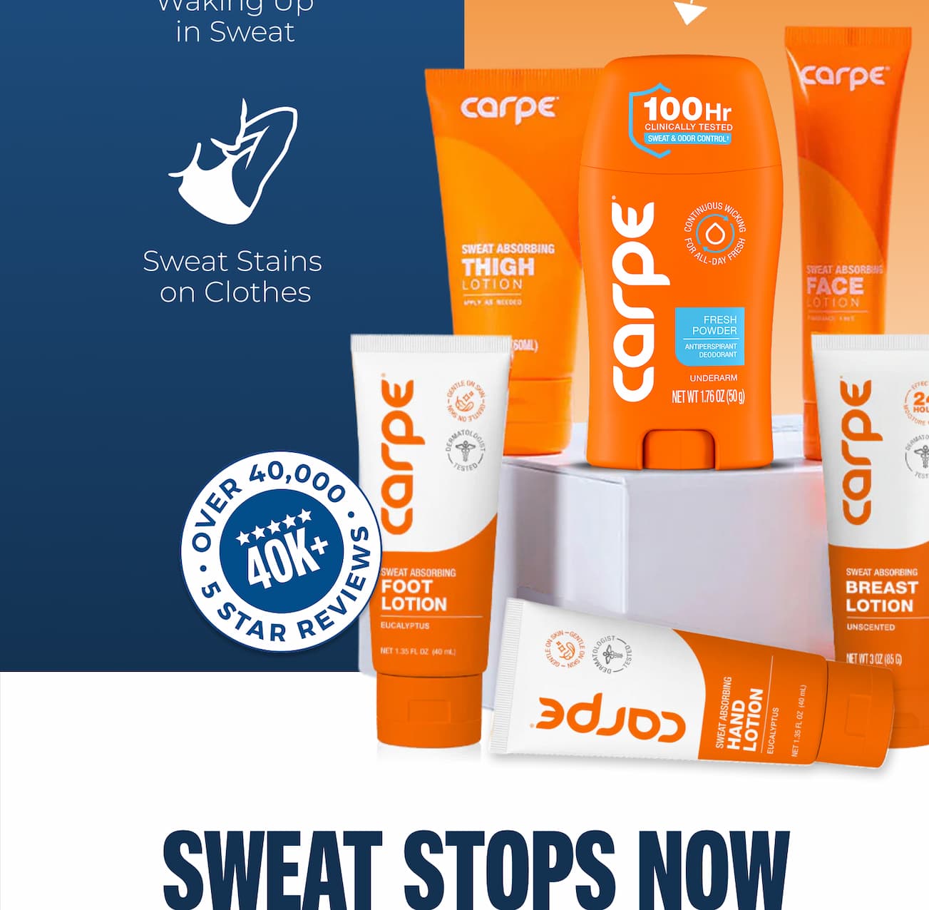 Sweat Stops Now